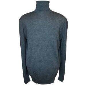 Hermes New Wool Men's Turtleneck Sweater EU Size XXL Color Anthracite Sweater